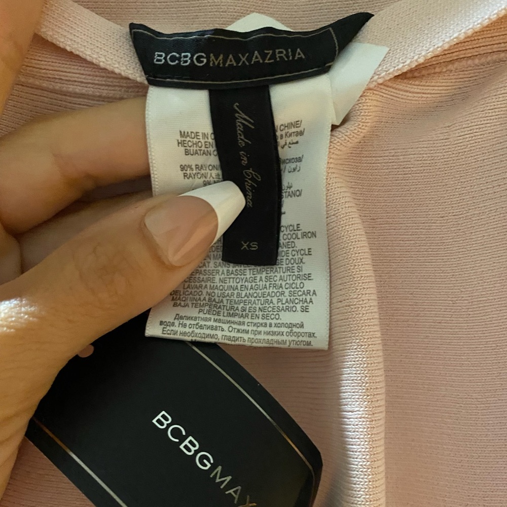 BCBG Malisa Peplum Skirt Size XS - NWT - Picture 6 of 6